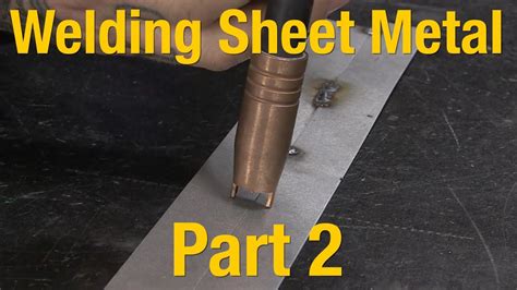 welding sheet metal easy